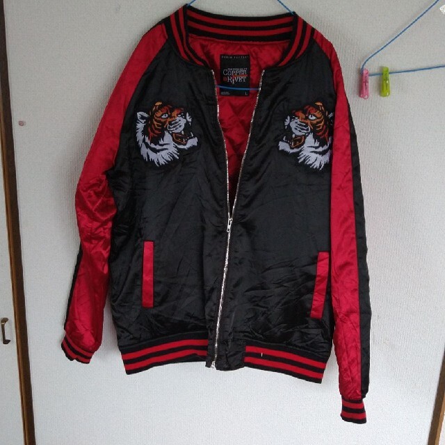 専用。赤黒のスカジャンの通販 by たーちゃん's shop|ラクマ 専用。赤黒のスカジャンの通販 by たーちゃん's shop|ラクマ