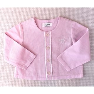 ベビーディオール(baby Dior)の【美品】★baby Dior★ベビーディオール★長袖カーディガン★90★(カーディガン)