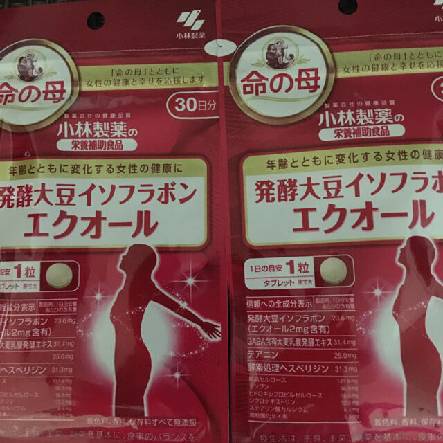 小林製薬 - 小林製薬の栄養補助食品 発酵大豆イソフラボン エクオール