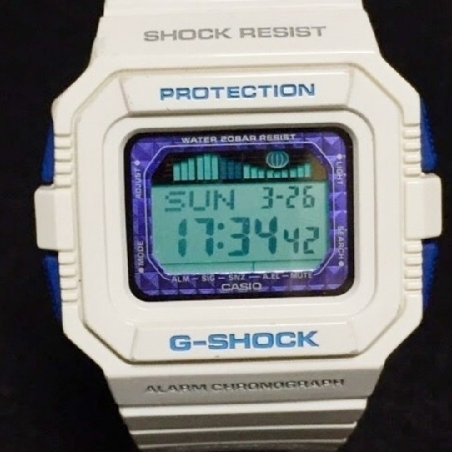 G-SHOCK(ジーショック)のタイドグラフ ムーンデータG-LIDE GLX-5500-7JF G-SHOCK メンズの時計(腕時計(デジタル))の商品写真