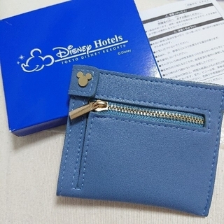 ディズニー(Disney)の【非売品・未使用】ディズニーランドホテル 財布・カードケース(ノベルティグッズ)