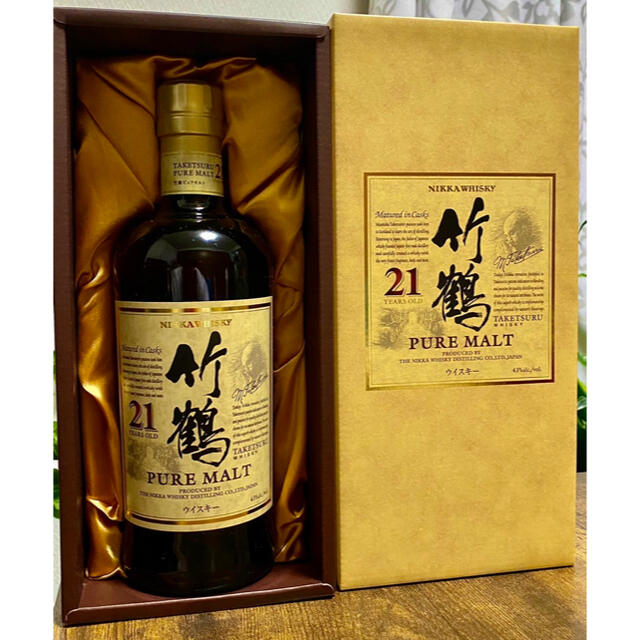 竹鶴２１年 ピュアモルト 化粧箱 www.krzysztofbialy.com