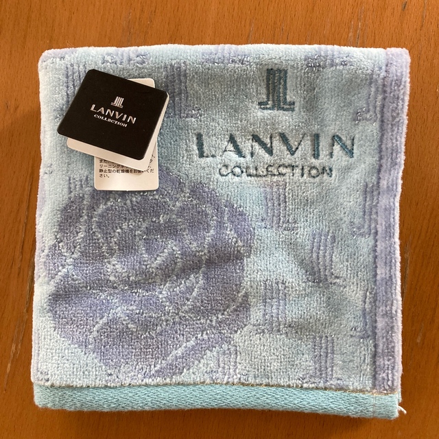 LANVIN COLLECTION(ランバンコレクション)の【新品未使用】ランバン　タオルハンカチ レディースのファッション小物(ハンカチ)の商品写真