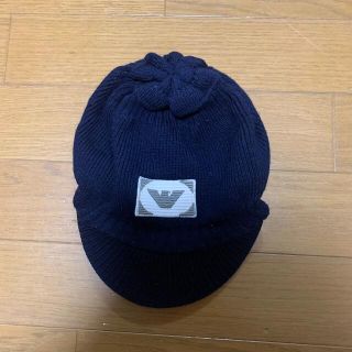 アルマーニ ジュニア(ARMANI JUNIOR)のARMANI junior ニット帽　(帽子)