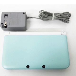 ニンテンドー3DS(ニンテンドー3DS)の【美品】偽トロ　3DS LL ミント キャプチャー機能付き(携帯用ゲーム機本体)