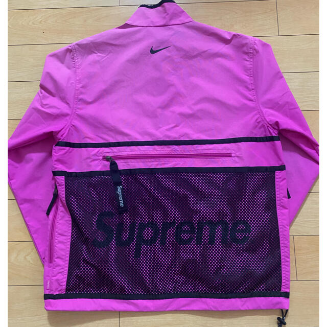 Supreme×NIKE Trail Running Jacket M ピンク