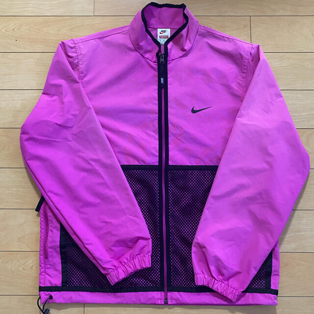 Supreme(シュプリーム)のSupreme×NIKE Trail Running Jacket M ピンク メンズのジャケット/アウター(ナイロンジャケット)の商品写真