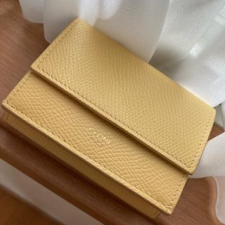 セリーヌ(celine)の極美品　セリーヌ　フォールドウォレット　ポレン(財布)