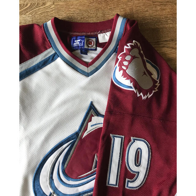 スターター Starter 90s NHL ユニフォーム コロラドアバランチの スターター Starter 90s NHL ユニフォーム コロラドアバランチの