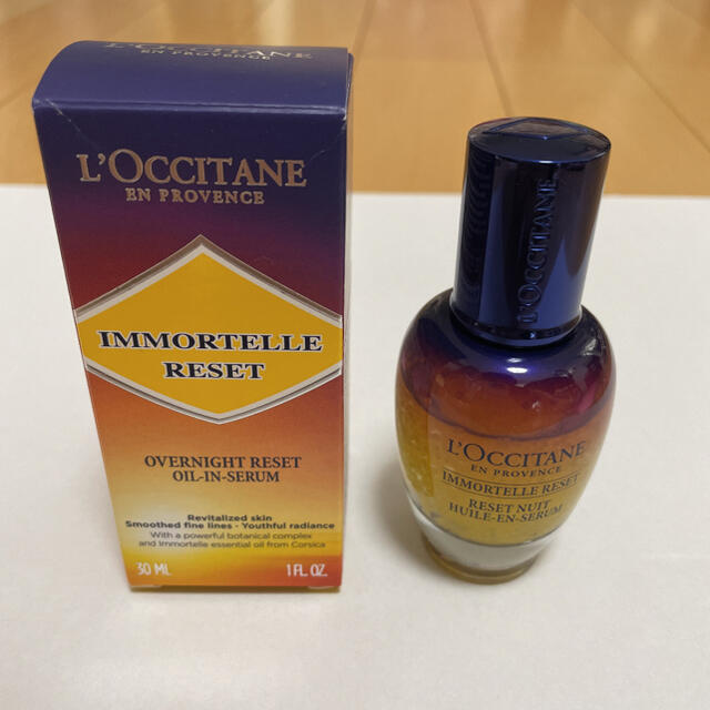 L'OCCITANE(ロクシタン)のL'OCCITANE イモーテル オーバーナイトリセットセラム 30mL コスメ/美容のスキンケア/基礎化粧品(美容液)の商品写真