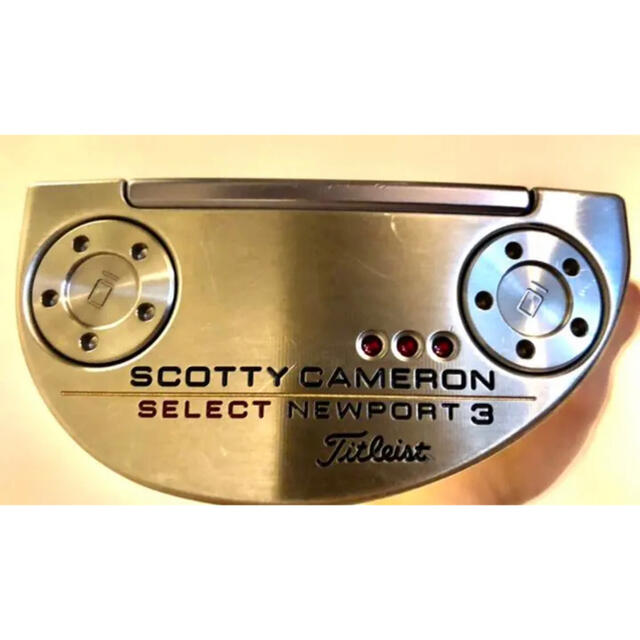 Scotty Cameron(スコッティキャメロン)のSCOTTY CAMERON SELECT NEWPORT 3 PUTTER スポーツ/アウトドアのゴルフ(クラブ)の商品写真