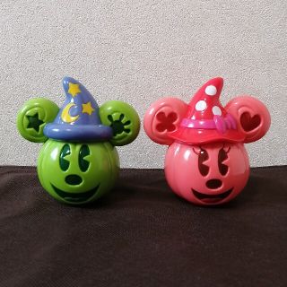 ディズニー(Disney)の【used】ミッキー・ミニー　ハロウィン　小物入れ②(キャラクターグッズ)