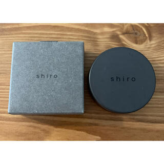 シロ(shiro)のshiro シア チークリップバター 7B02 フェイスカラー(リップケア/リップクリーム)