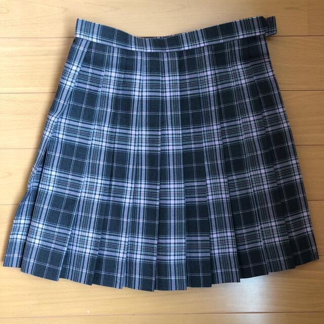 制服　スカート  nicola ニコラ学園×conomi 女子　グレー　ピンク系
