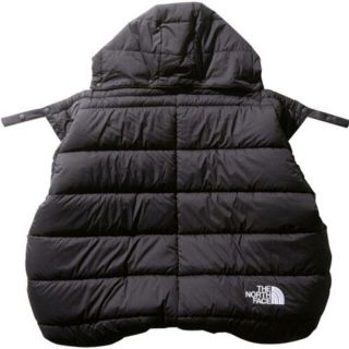 ザノースフェイス(THE NORTH FACE)の新品　ノースフェイス ベビーシェルブランケット ブラック 抱っこ紐カバー　黒(おくるみ/ブランケット)