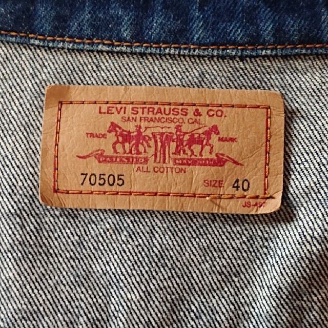 Levi's(リーバイス)のリーバイス デニムジャケット メンズのジャケット/アウター(Gジャン/デニムジャケット)の商品写真