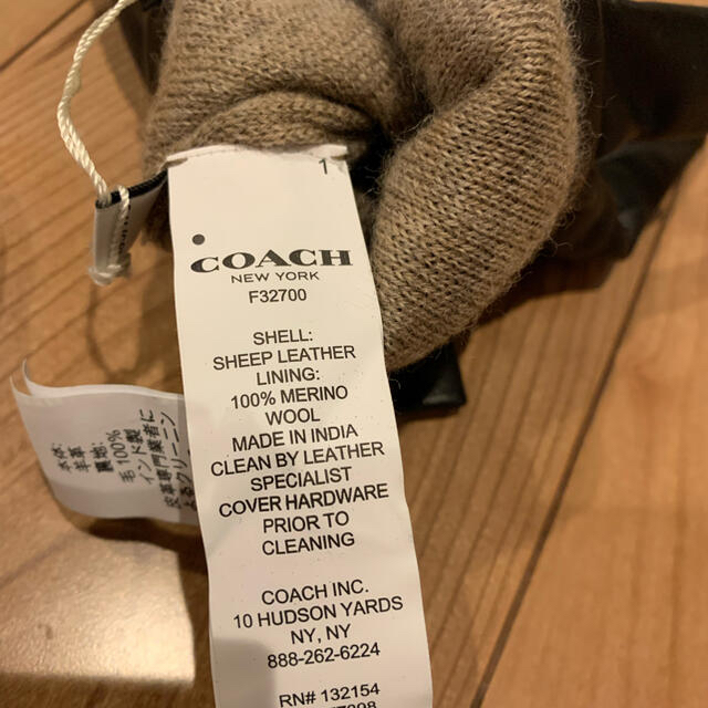 COACH(コーチ)のコーチ　手袋　レディース レディースのファッション小物(手袋)の商品写真