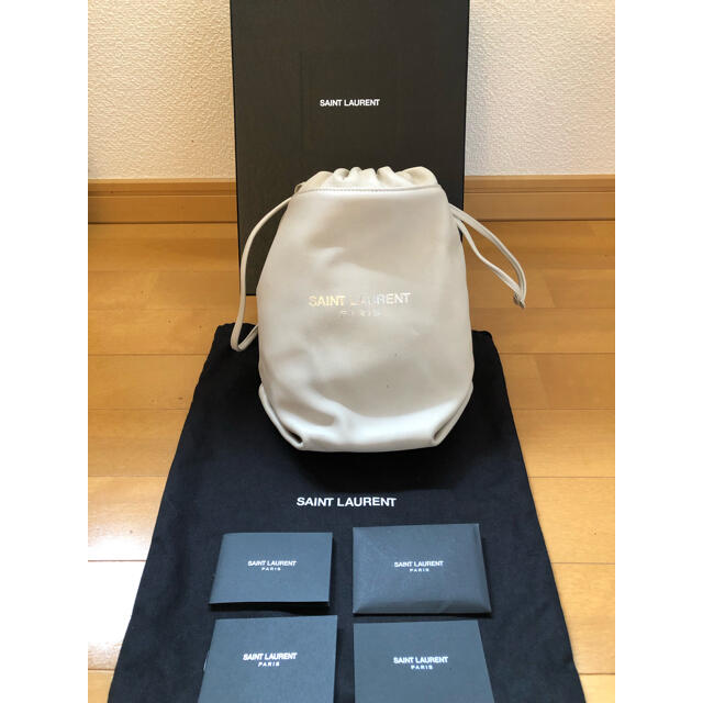 【正規品】美品SAINTLAURENT テディ　スモールバケットバッグテディ