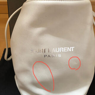 【正規品】美品SAINTLAURENT テディ　スモールバケットバッグテディ