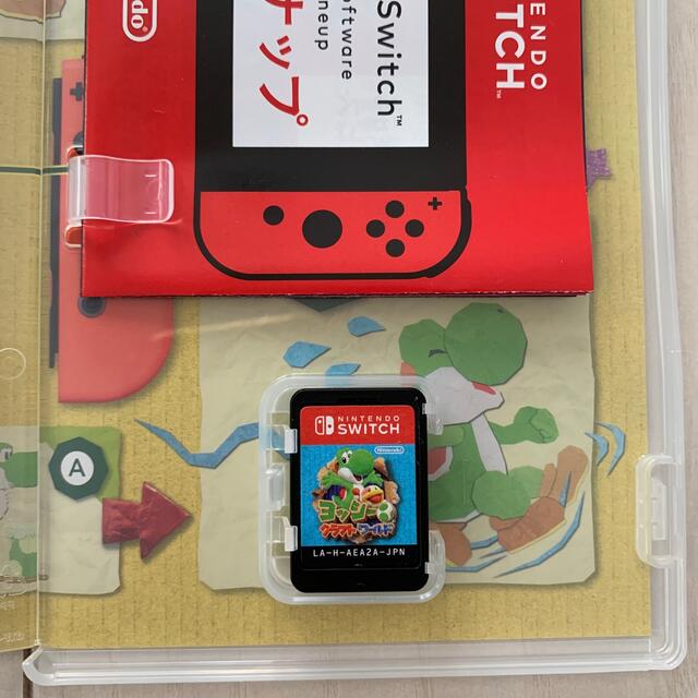 Nintendo Switch(ニンテンドースイッチ)のヨッシークラフトワールド Switch エンタメ/ホビーのゲームソフト/ゲーム機本体(家庭用ゲームソフト)の商品写真