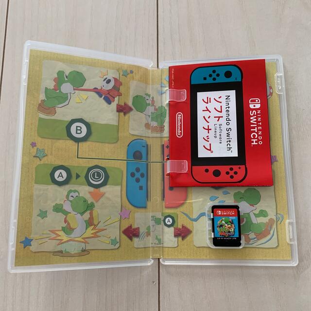 Nintendo Switch(ニンテンドースイッチ)のヨッシークラフトワールド Switch エンタメ/ホビーのゲームソフト/ゲーム機本体(家庭用ゲームソフト)の商品写真