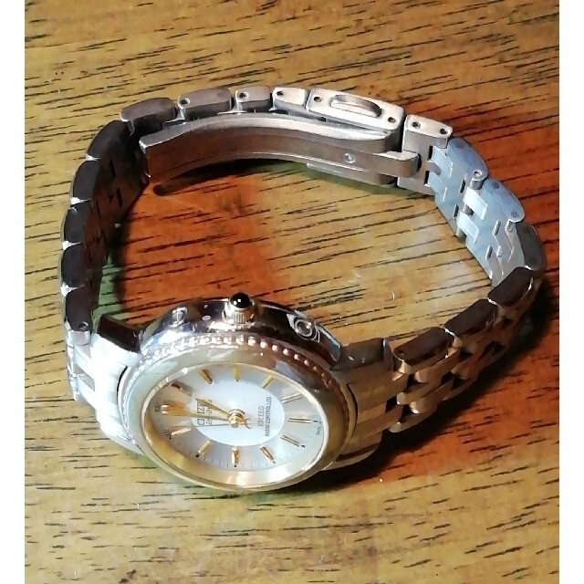 B13 超美品 シチズン・エクシード チタン・電波・ソーラー時計 - 腕時計