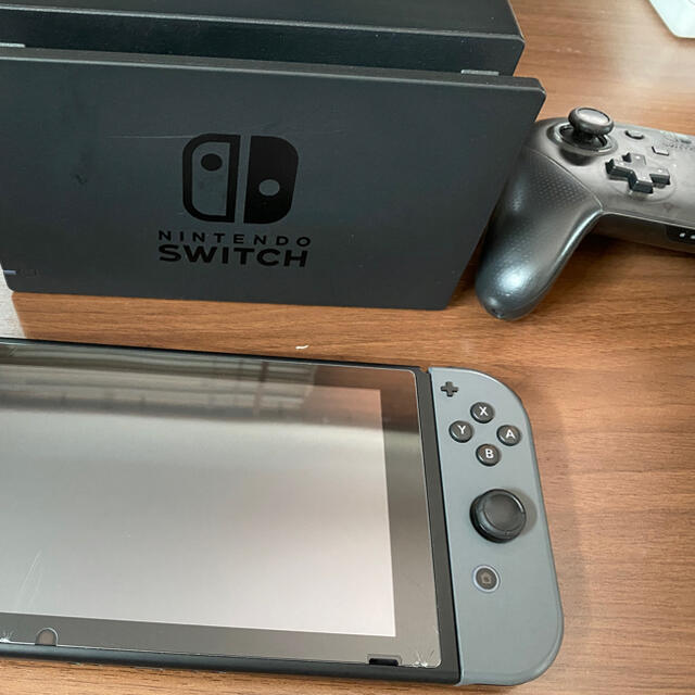 引出物 Nintendo Switch グレー ,スマブラ付