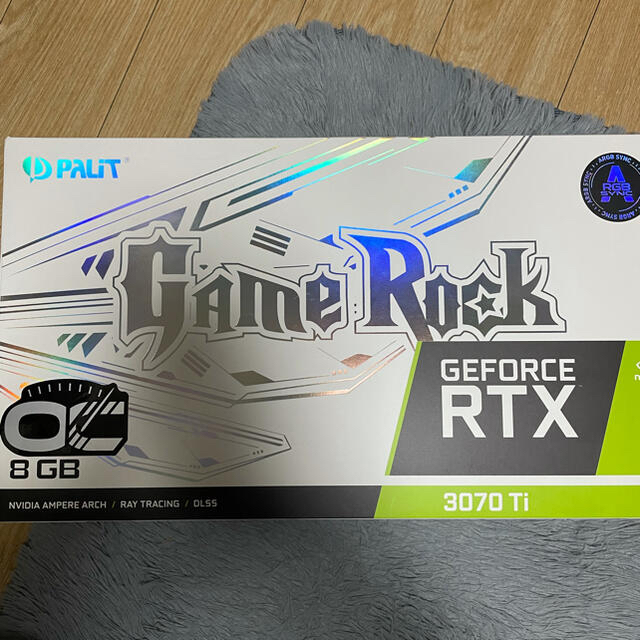 PC/タブレットPalit製GEFORCE RTX3070Ti Game Rock OC 8G