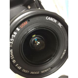 キヤノン(Canon)のご確認用 美品 Canon EOS kiss digtal X  バッテリー新品(デジタル一眼)