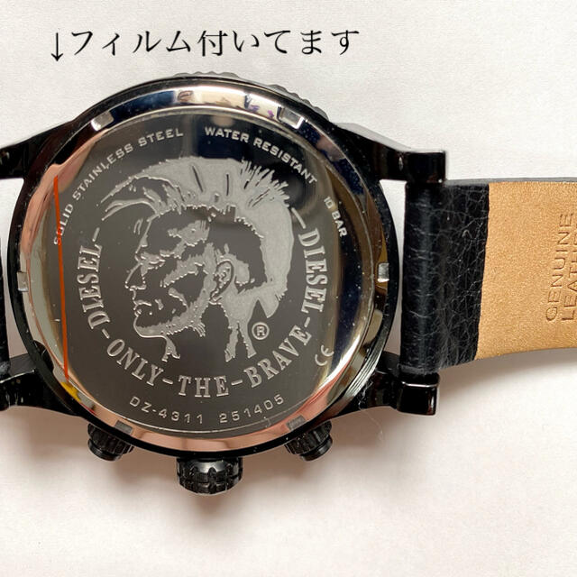 DIESEL(ディーゼル)のdiesel only the brave 腕時計 ディーゼル クロノグラフ メンズの時計(腕時計(アナログ))の商品写真