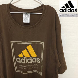 アディダス(adidas)のadidas アディダス Tシャツ　オーバーサイズ　ビックロゴ(Tシャツ/カットソー(半袖/袖なし))