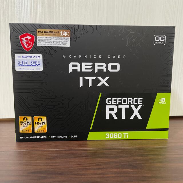 MSI GeForce RTX 3060 Ti AERO ITX 8G OC