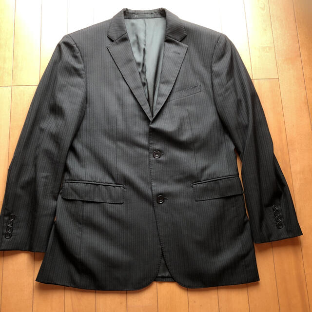 バーバリーブラックレーベル　スーツ ジャケット　クロ　サイズ 38L 4
