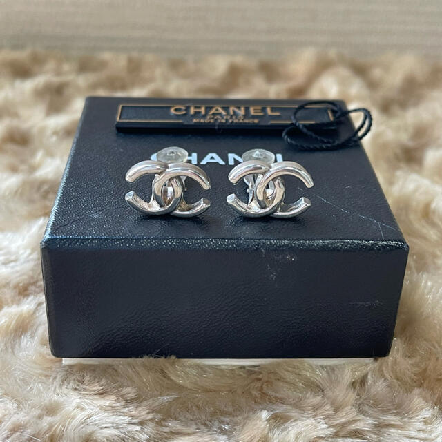 [USED/]CHANEL シャネル イヤリング ブラック  ai-tdc-000028-4d