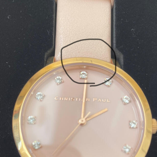 CHRISTIAN PEAU - クリスチャンポール Christian Paul 腕時計 ピンク