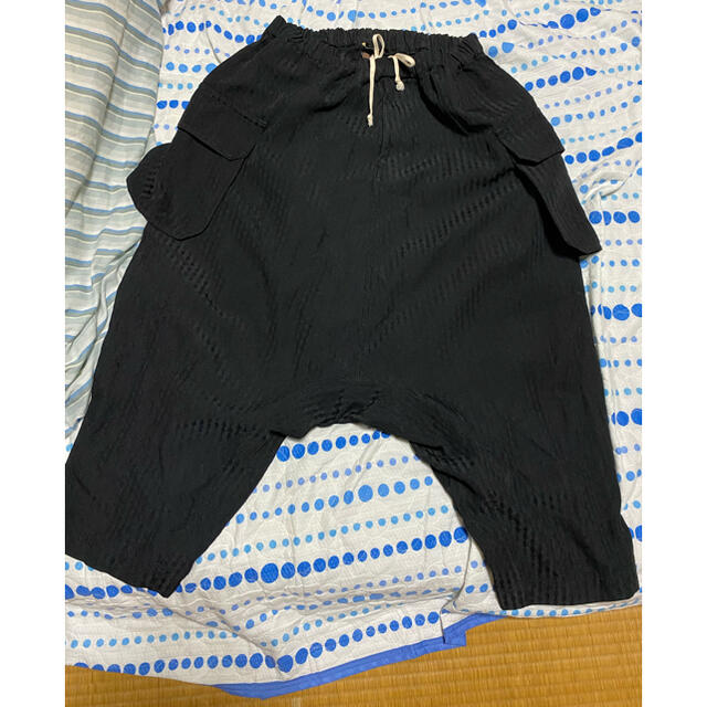 black Comme des Garçons サルエルパンツ　XL ペンギン