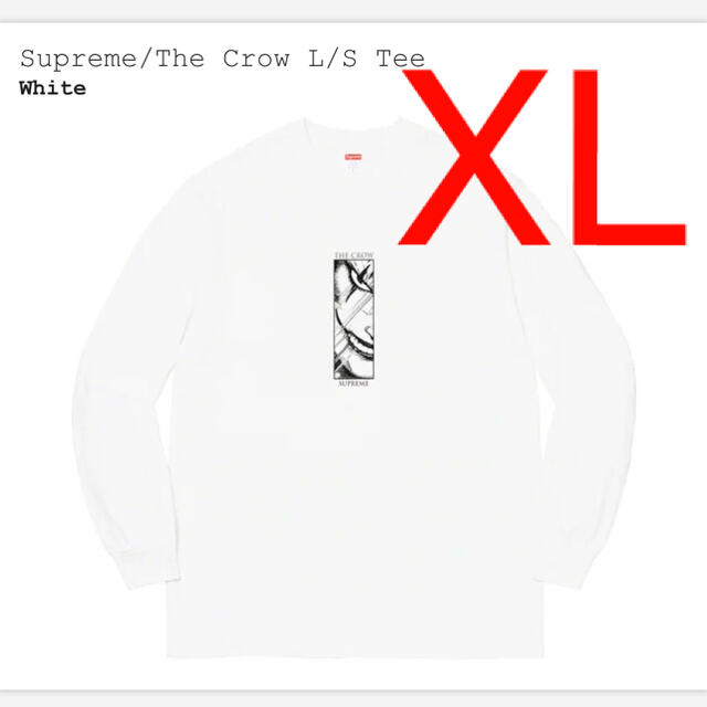 Supreme × The Crow L/S Tee  白色 XLサイズ