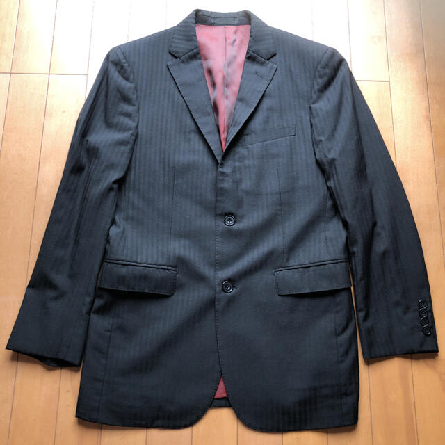 バーバリーブラックレーベル　スーツ ジャケット　クロ　サイズ 38R 4