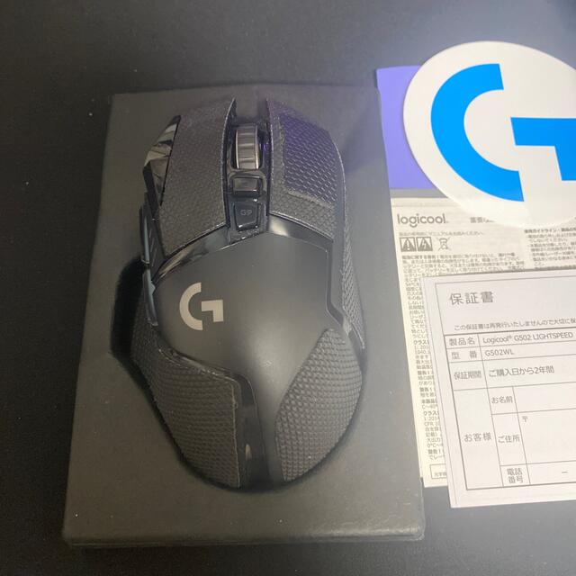 美品　logicool g502 WL  light speed