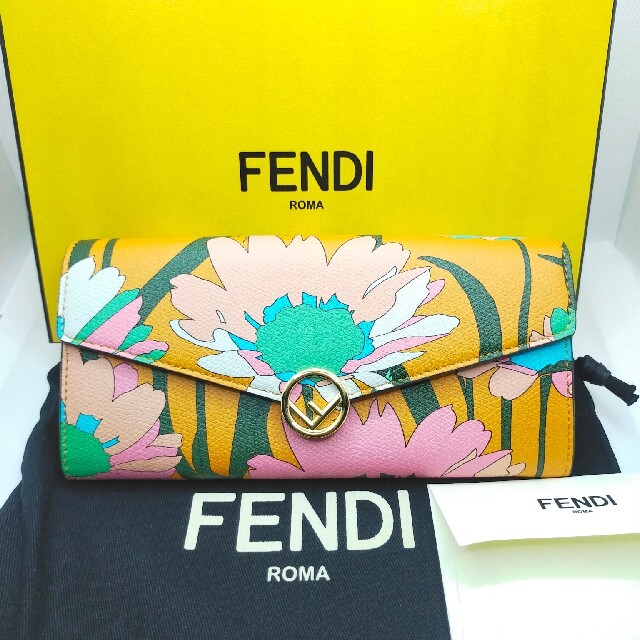 新品未使用】 フェンディ 長財布 花柄 | www.jarussi.com.br