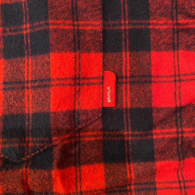 W)taps(ダブルタップス)のWTAPS 14AW TARTAN L/S RED S チェック シャツ メンズのトップス(シャツ)の商品写真