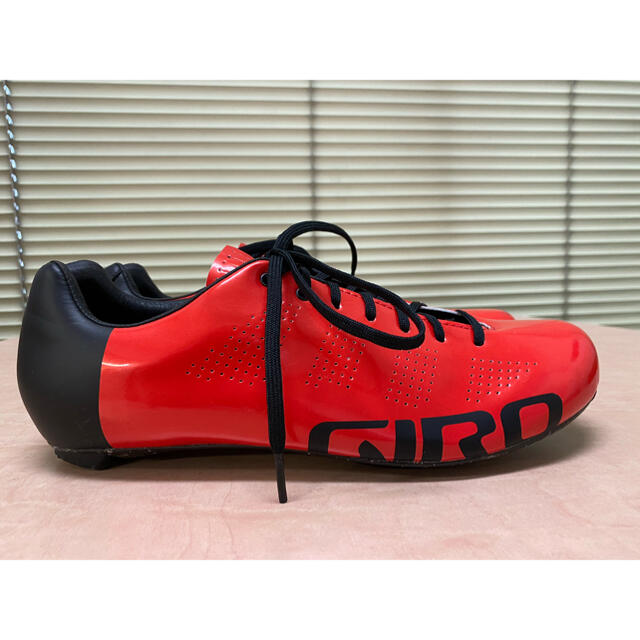 GIRO(ジロ)のGIRO EMPIRE ACC サイズ44 Gloss Red / Black スポーツ/アウトドアの自転車(その他)の商品写真