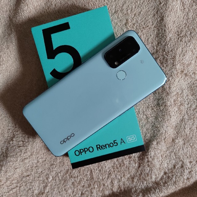 OPPO Reno5 A アイスブルー　yモバイル版