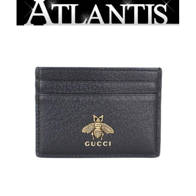 美品 グッチ GUCCI カードホルダー Bee 523685【54782】 人気商品は