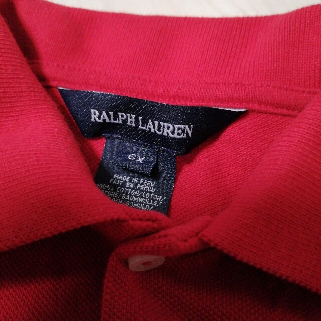 Ralph Lauren(ラルフローレン)のラルフローレン　ポロシャツ　ワンピース キッズ/ベビー/マタニティのキッズ服女の子用(90cm~)(ワンピース)の商品写真