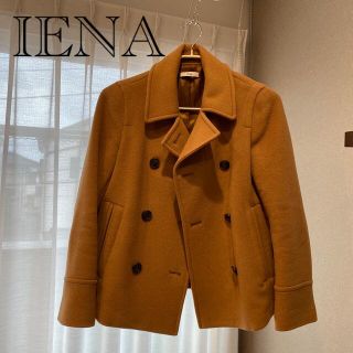 イエナ(IENA)の【IENA】キャメル　ショート丈ピーコート(ピーコート)