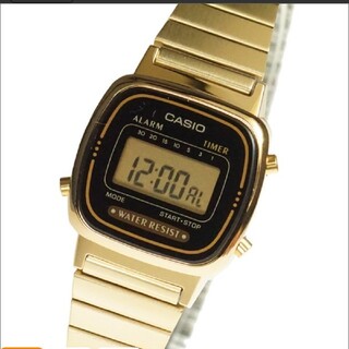 カシオ(CASIO)のCASIO LA670WGA-1 未使用品(腕時計(デジタル))