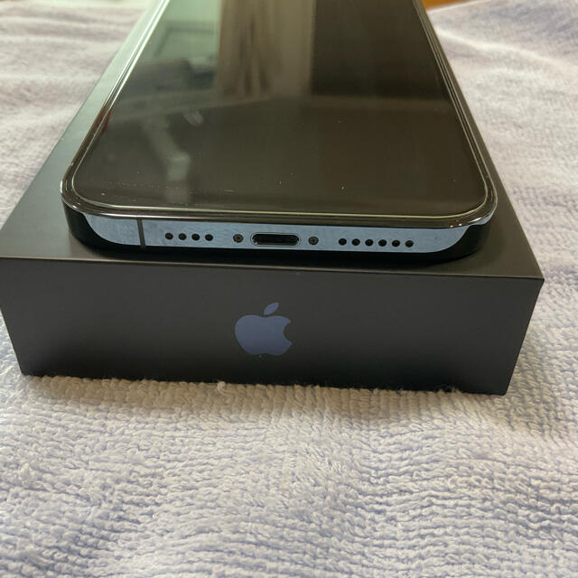 Apple(アップル)の【超美品】iPhone 12 Pro Max 256GB パシフィックブルー スマホ/家電/カメラのスマートフォン/携帯電話(スマートフォン本体)の商品写真