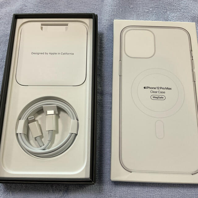 Apple(アップル)の【超美品】iPhone 12 Pro Max 256GB パシフィックブルー スマホ/家電/カメラのスマートフォン/携帯電話(スマートフォン本体)の商品写真