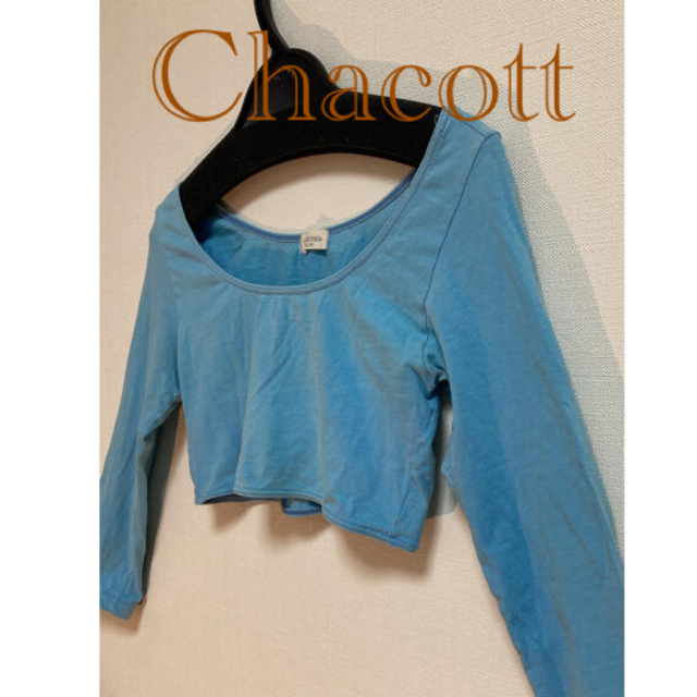 CHACOTT(チャコット)のチャコット　Chacott ⭐︎ショートトップス  レオタード スポーツ/アウトドアのスポーツ/アウトドア その他(ダンス/バレエ)の商品写真